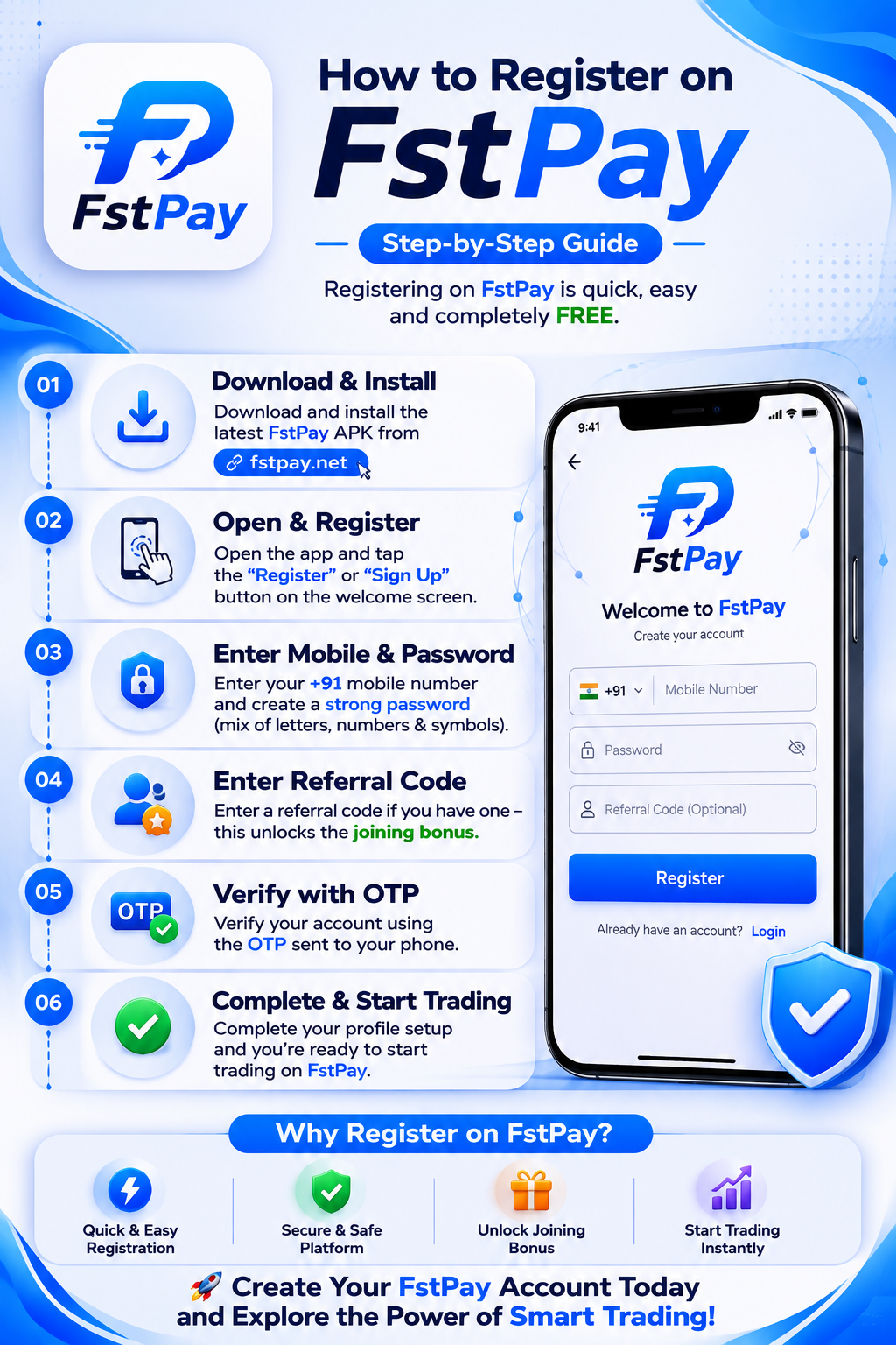 How to register on FstPay step by step guide